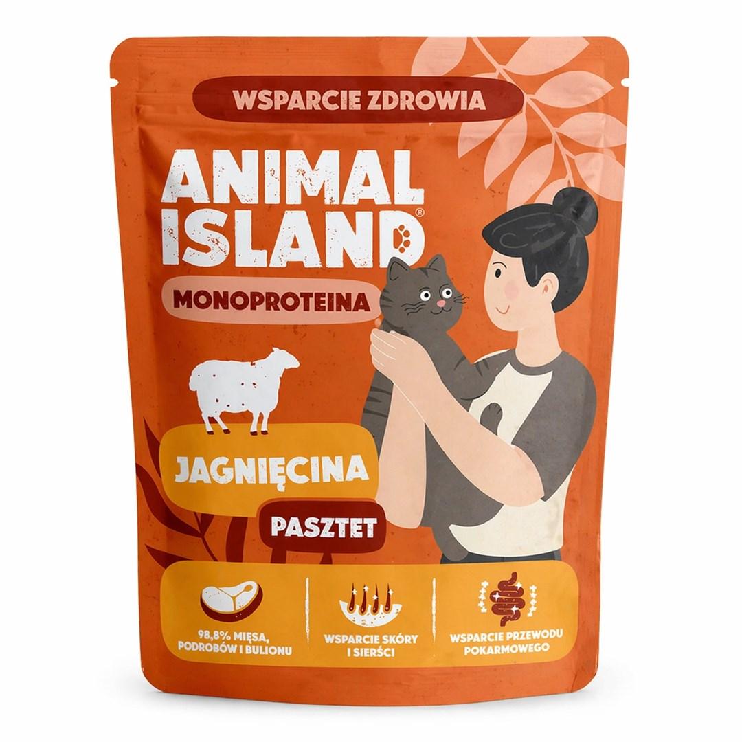 ANIMAL ISLAND Monoprotein lam - vådfoder til kat, 100 g