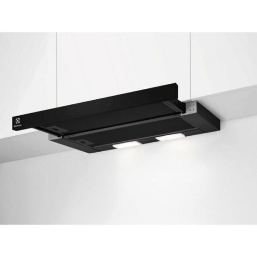 Electrolux LFP336K udtrækkelig emhætte 60 cm - sort, 410 m³/t
