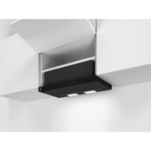 Electrolux LFP336K udtrækkelig emhætte 60 cm - sort, 410 m³/t