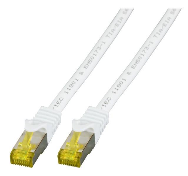 Netværkskabel Cat6a S/FTP - hvid 25 m, RJ-45 til RJ-45 (LSZH)