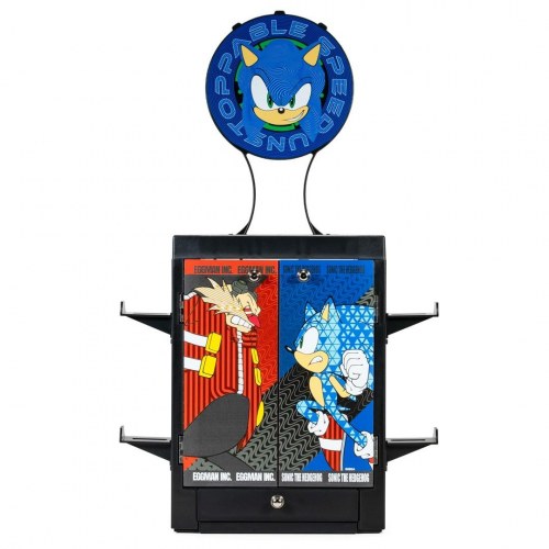 Spil-diskholder til Xbox - Sonic the Hedgehog design (mat, sort/multifarvet)