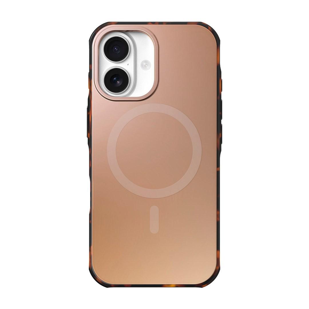 LAUT HUEX WAVE cover til iPhone - 6,3" (16 cm), Caramel Gold, MagSafe