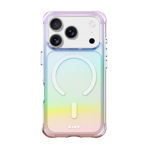 LAUT AERO HOLO mobilcover 6,3" - Holo Pearl, transparent
