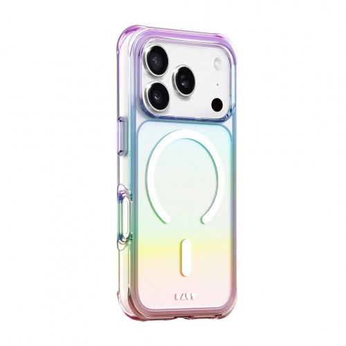 LAUT AERO HOLO mobilcover 6,3" - Holo Pearl, transparent