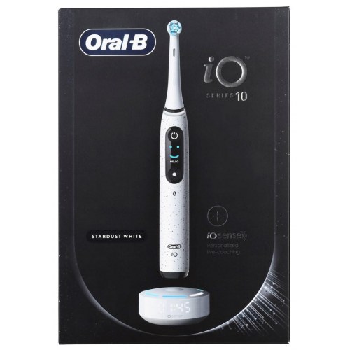 Braun Oral-B iO10 Stardust - elektrisk tandbørste (hvid)