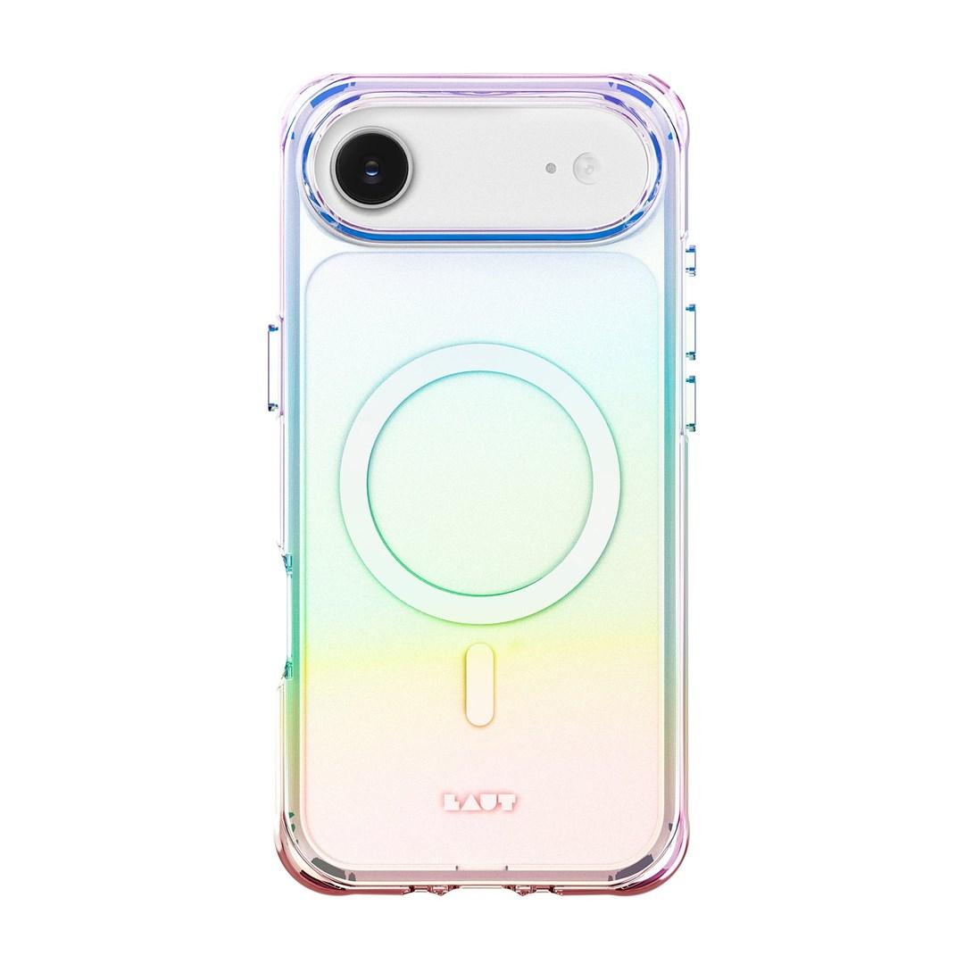 AERO HOLO mobilcover til iPhone, 6,5" - Holo Pearl, transparent