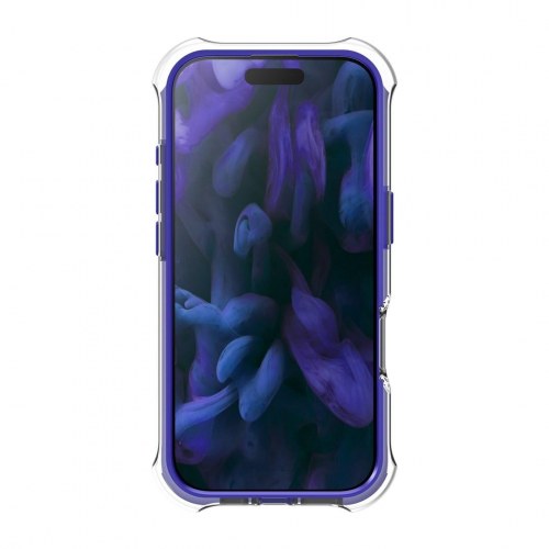 LAUT AERO PROTECT cover til iPhone - 6,3" MagSafe, Future Blue/transparent