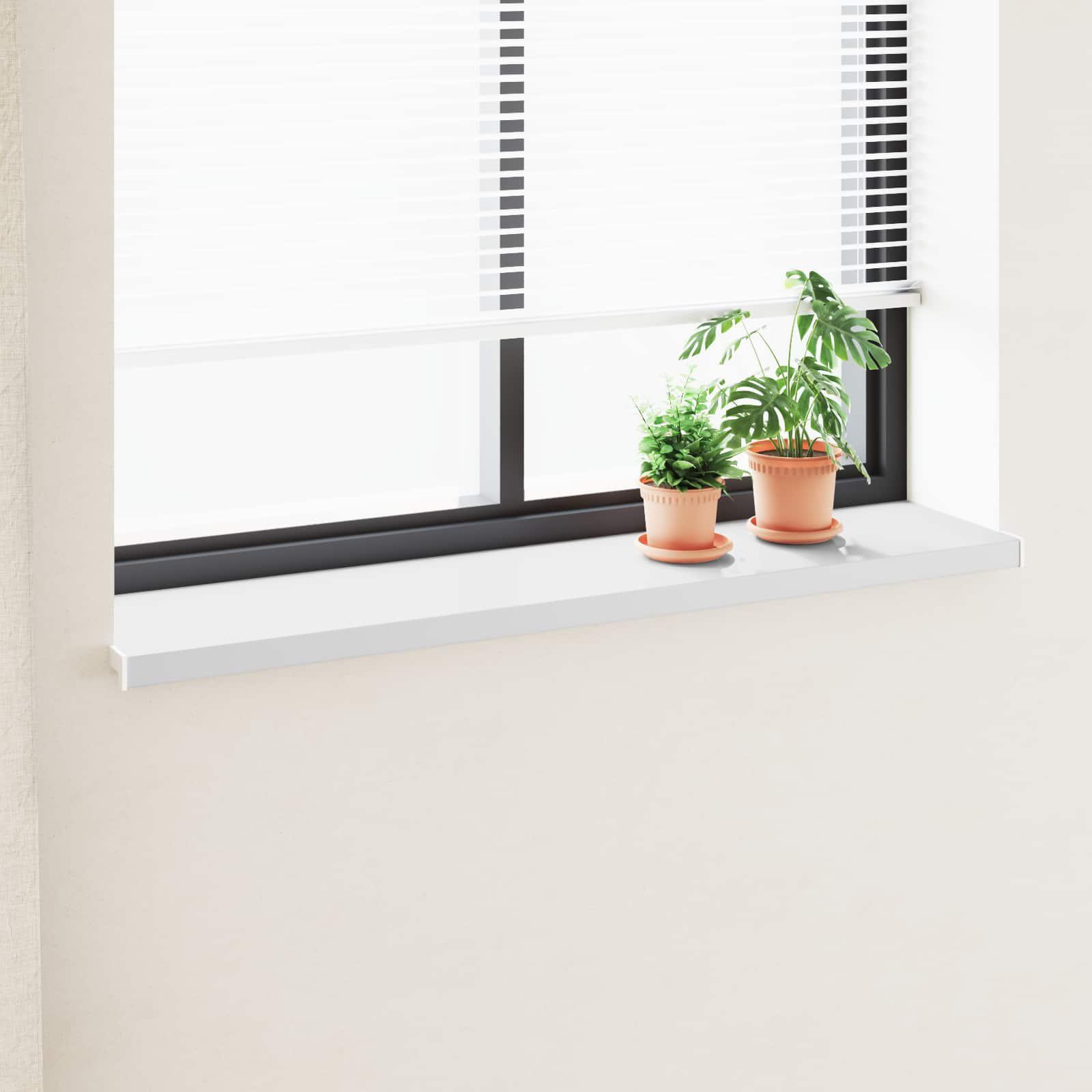 Vindueskarm Hvid 140 x 35 x 4,5 cm PVC