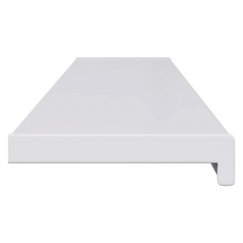 Vindueskarm Hvid 120 x 25 x 4,5 cm PVC