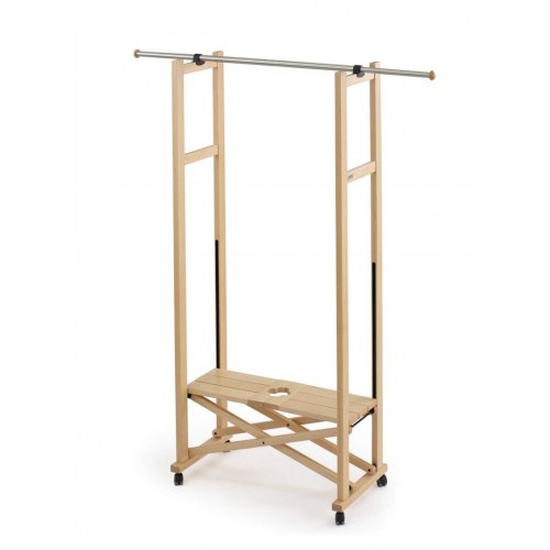 KESPER ARREDAMENTI ELIOS tøjstativ - 37 × 78 cm, brun