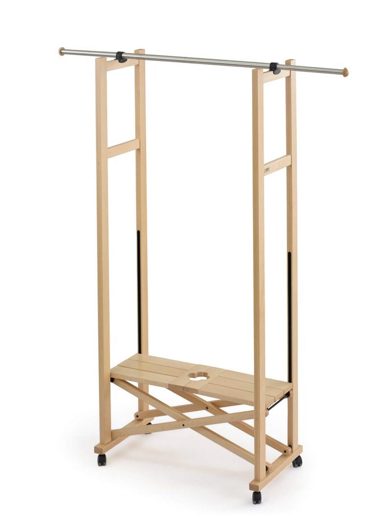 KESPER ARREDAMENTI ELIOS tøjstativ - 37 × 78 cm, brun