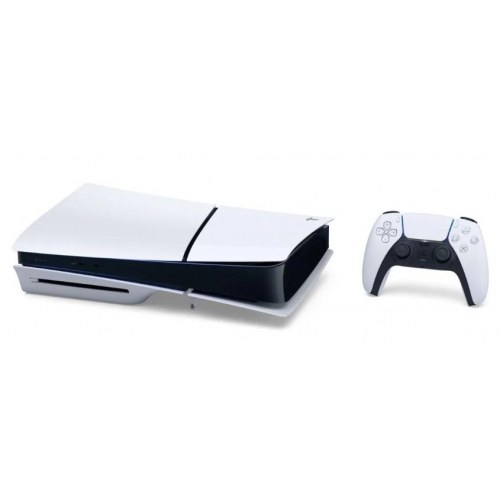 Sony PlayStation 5 Slim med Blu-ray - 1 TB, hvid
