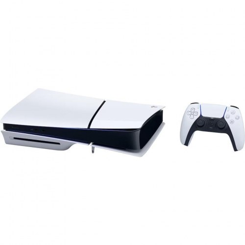 Sony PlayStation 5 Slim med Blu-ray - 1 TB, hvid