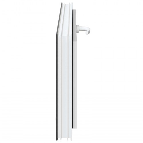 Kældervindue RISOR 110 x 40 cm PVC og glas Antracit