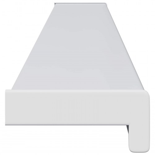 Vindueskarm Hvid 120 x 15 x 4,5 cm PVC