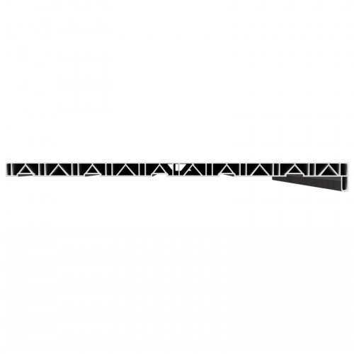 Vindueskarm Marmor tekstur 160 x 50 x 4,5 cm PVC
