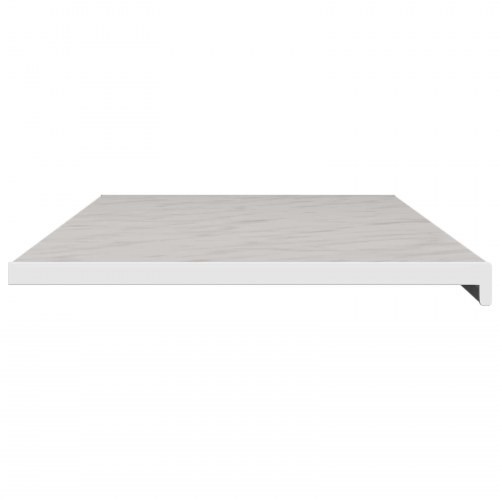 Vindueskarm Marmor tekstur 120 x 50 x 4,5 cm PVC