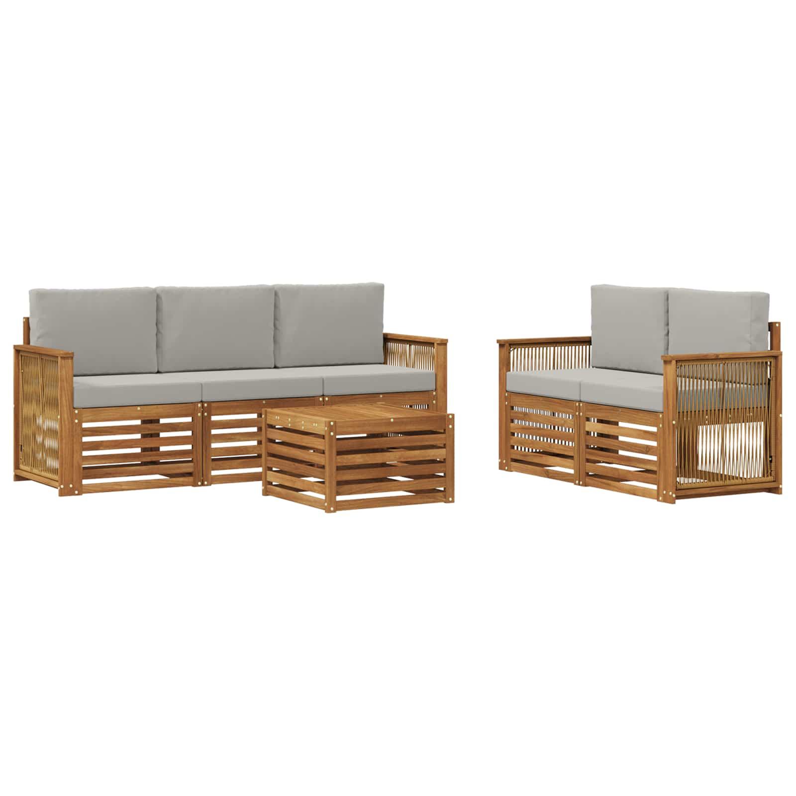 Sofasæt Massivt Akacietræ