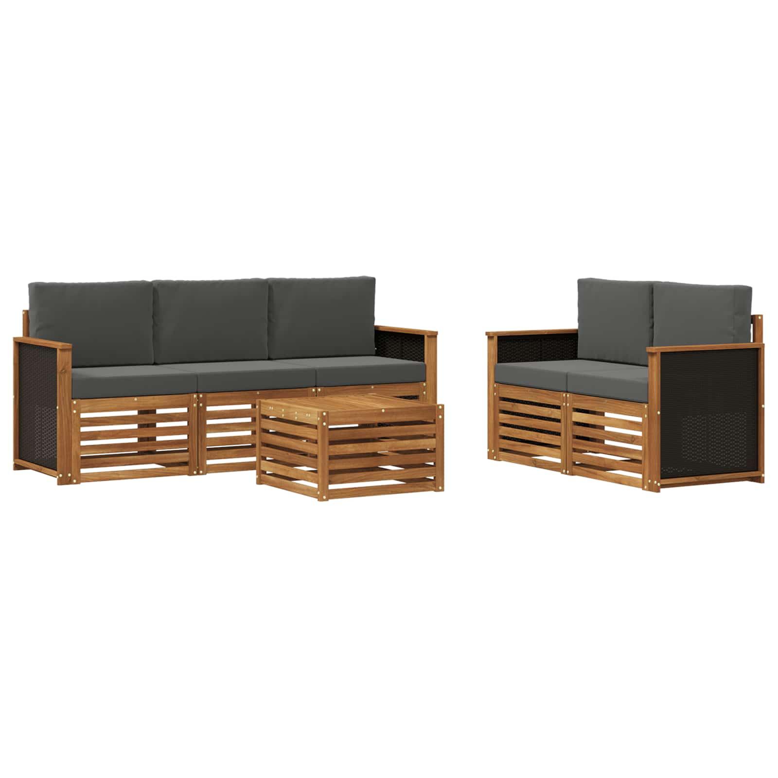 Sofasæt Massivt Akacietræ