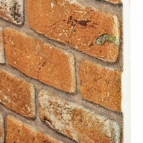 Vægpaneler 10 stk Mursten 100 x 50 cm EPS Skum