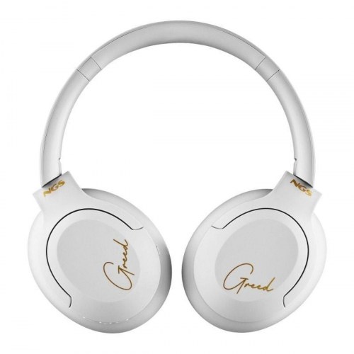 NGS Artica Greed - Bluetooth headset med mikrofon, hvid/sort (OUTLET A)