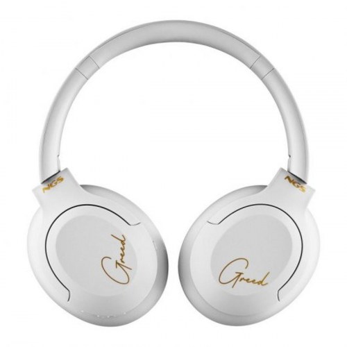 NGS Artica Greed - Bluetooth headset med mikrofon, hvid/sort (OUTLET A)