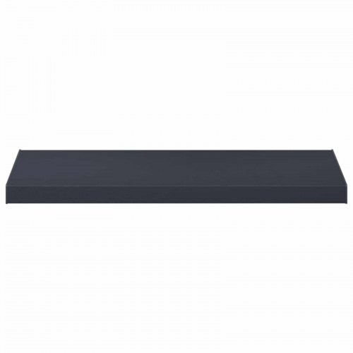 Vindueskarm Anthracit med træstruktur 100 x 50 x 4,5 cm PVC