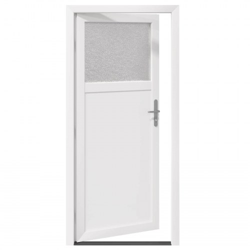 Sideskabsdør Hvid 88 x 198 cm PVC