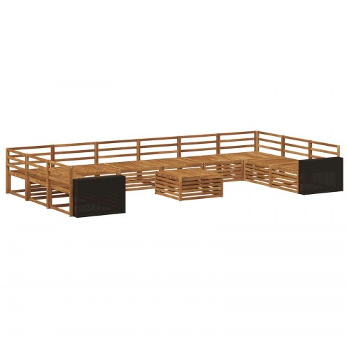 Sofasæt 11 stk Massivt Akacietræ
