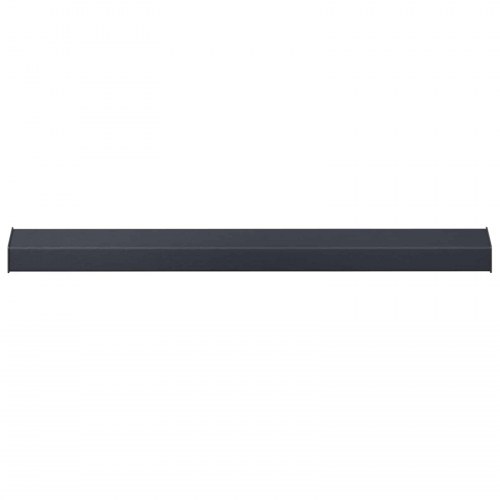 Vindueskarm Anthracit med træstruktur 80 x 15 x 4,5 cm PVC