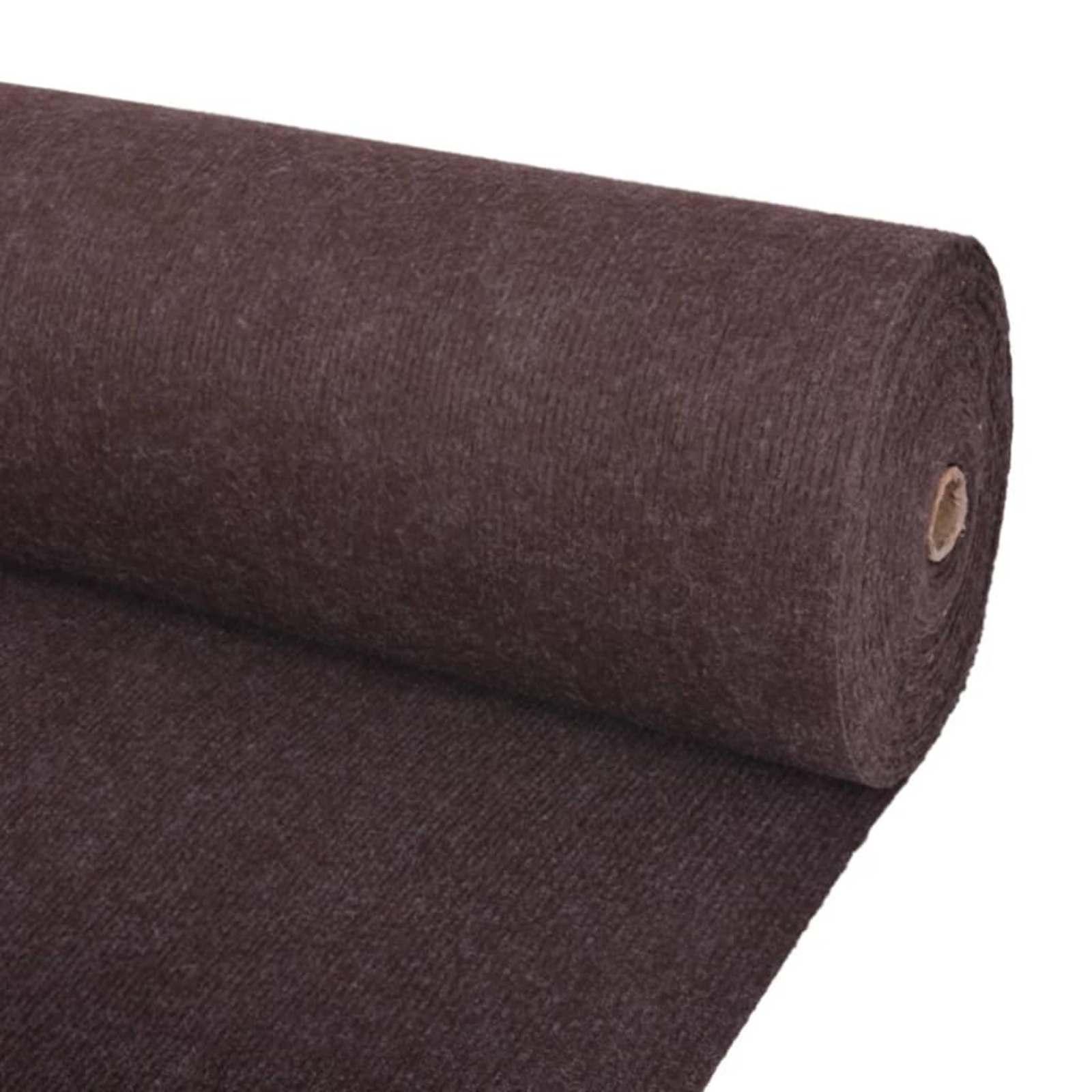 Tæppe Brun 1,2 x 10 m Polyester