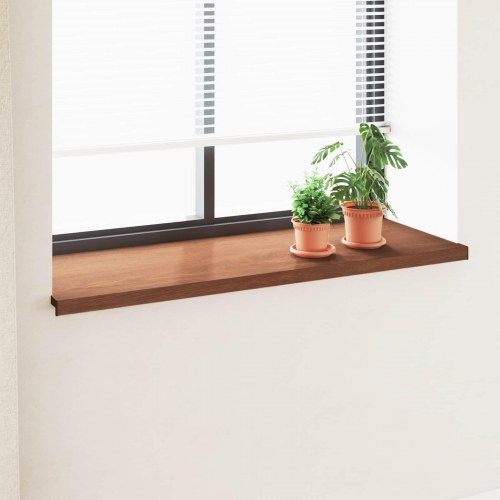 Vindueskarm Brun træ 160 x 50 x 4,5 cm PVC