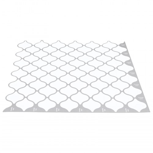 Lanturn Flise 50 stk Hvid 27 x 27 cm Polyurethan og PET