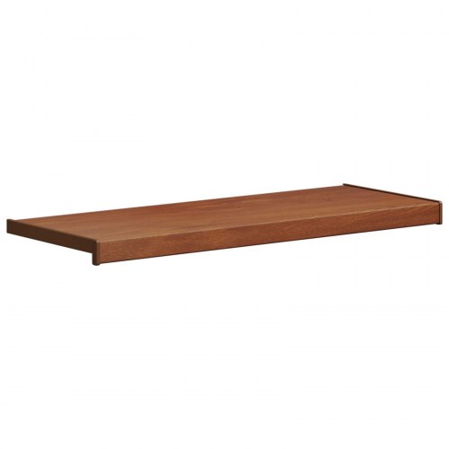 Vindueskarm Brun træ 80 x 35 x 4,5 cm PVC