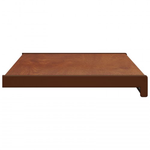 Vindueskarm Brun træ 80 x 35 x 4,5 cm PVC