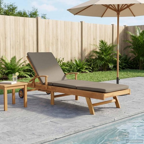 Solstol 100% Polyester Solid-Teak
