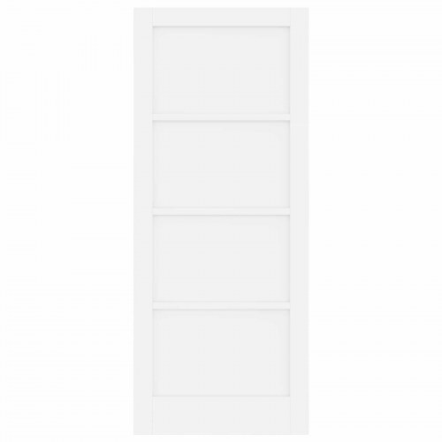 Indvendig Dør Hvid 83 x 202 cm Krydsfinér