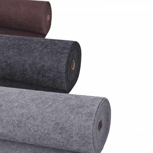 Tæppe Antracit 1,2 x 15 m Polyester