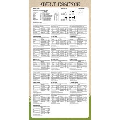 Tørfoder til hunde 2 stk. Adult Essence Beef 30 kg