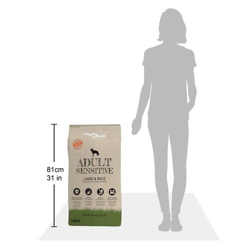 Luksustørfoder til hunde Adult Sensitive Lamb & Rice 2 stk. 30 kg