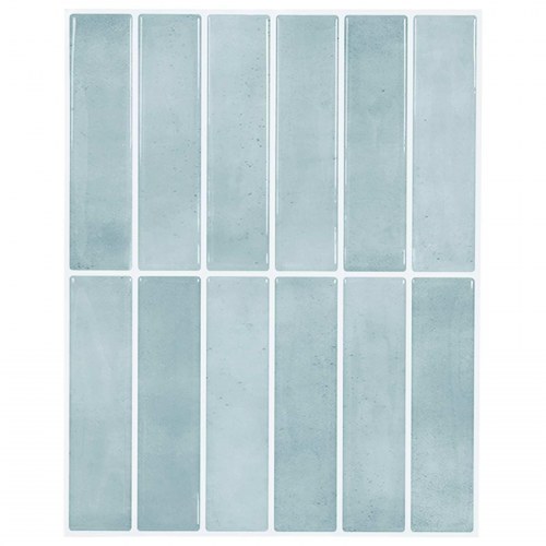 Rektangulær flise 50 stk Grågrøn 29 x 23 x 0,08 cm