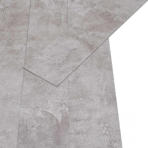 Selvklæbende PVC Plankegulve 30,5 x 61 cm 28 stk PVC Jord Grå