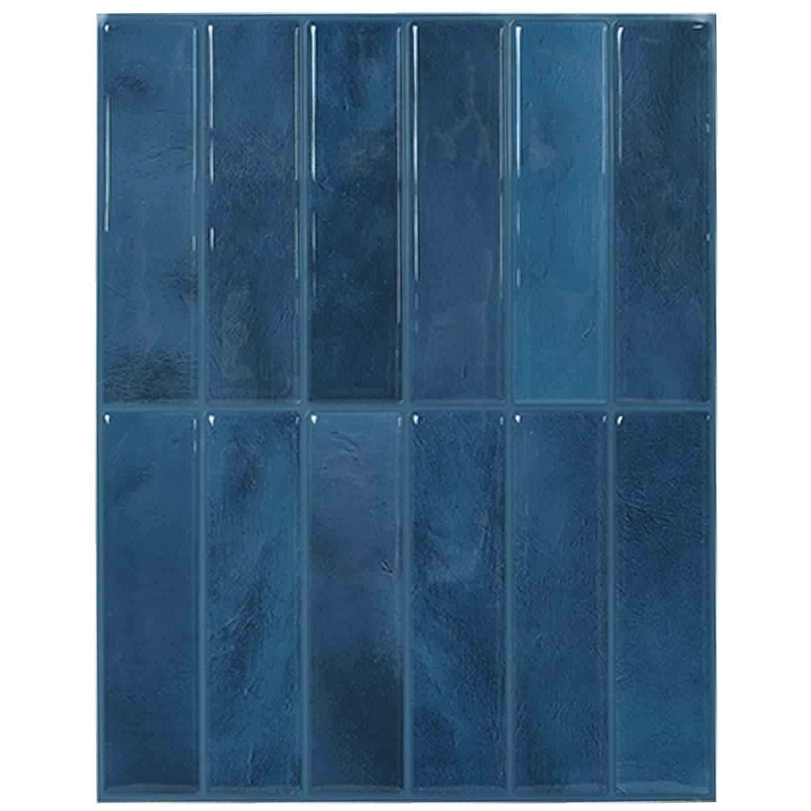 Rektangulær flise 50 stk Blå 29 x 23 x 0,08 cm