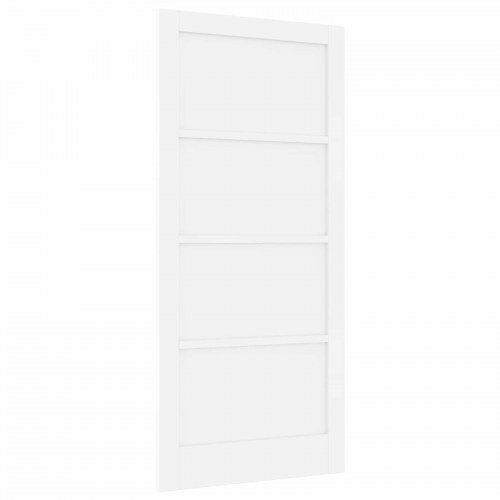 Indvendig Dør Hvid 93 x 202 cm Krydsfinér