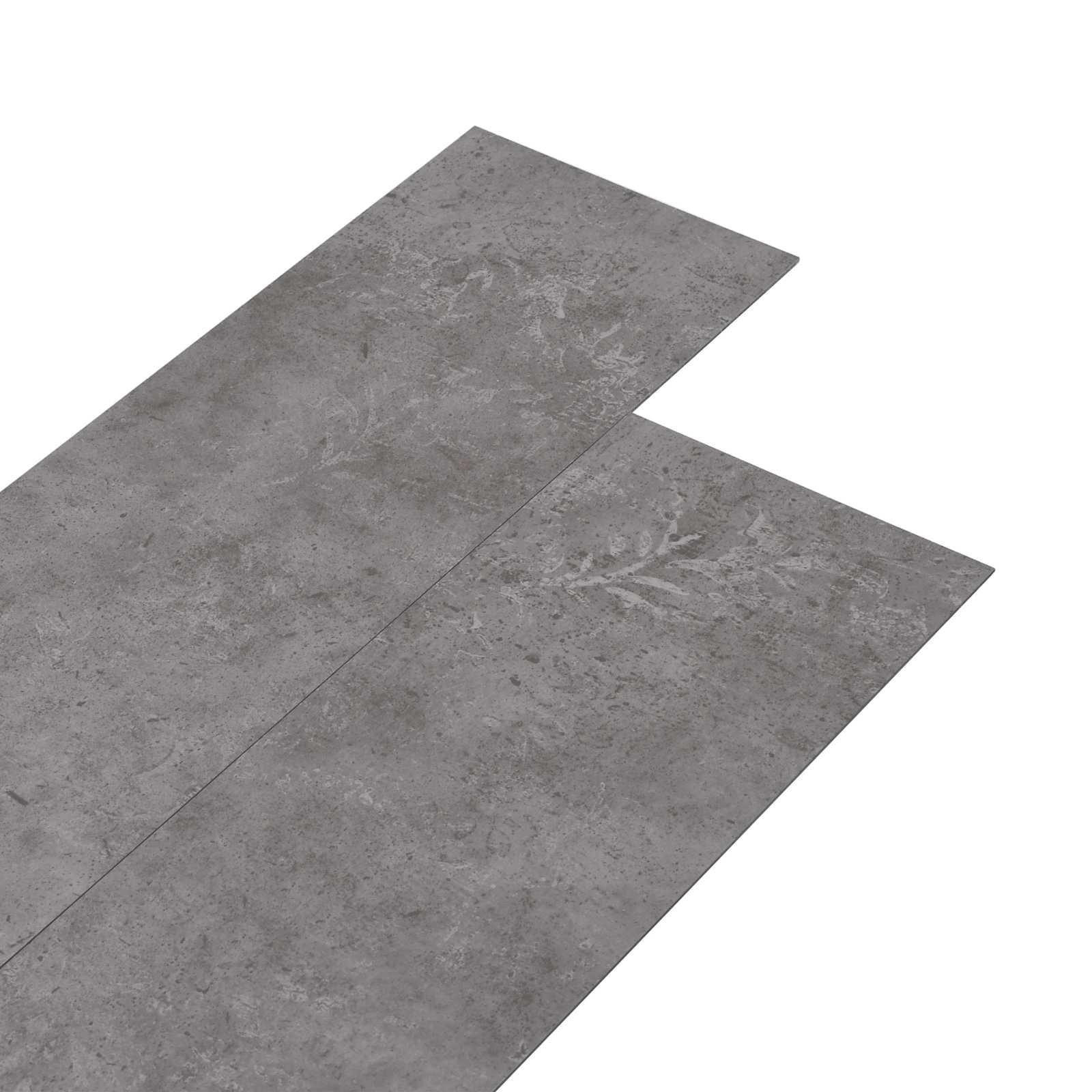 Selvklæbende PVC Plankegulve 30,5 x 61 cm 28 stk PVC Betongrå
