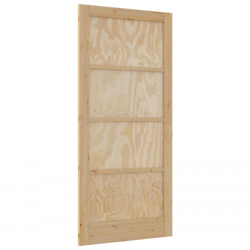 Indvendig Dør Naturfarvet 93 x 202 cm Krydsfinér