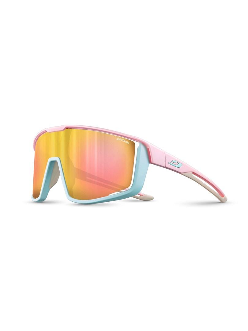 Julbo Fury sportsbriller - mat pastel pink/blå