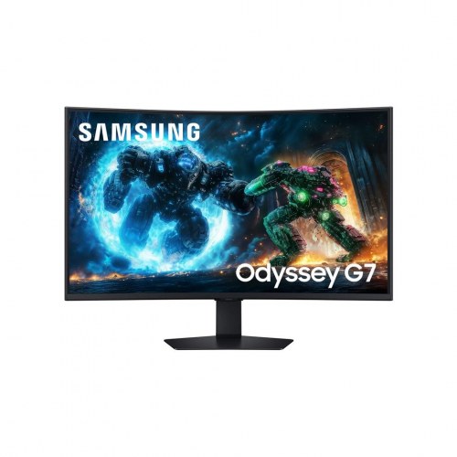 Samsung Odyssey G75F 37" buet 4K gaming-skærm (VA, 165 Hz) - Sort