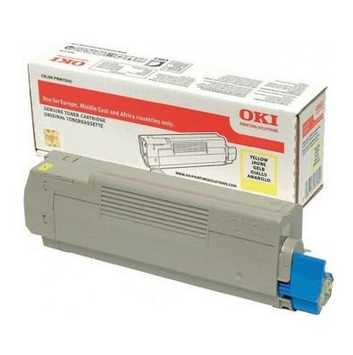 OKI 46471101 gul toner - original, 1 stk.