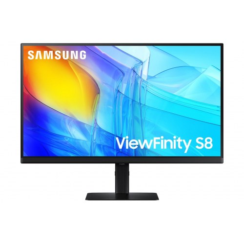 Samsung ViewFinity S80D 27" 4K UHD IPS skærm - sort
